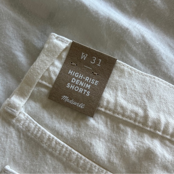 Madewell High Rise Denim Shorts - Picture 6 of 7